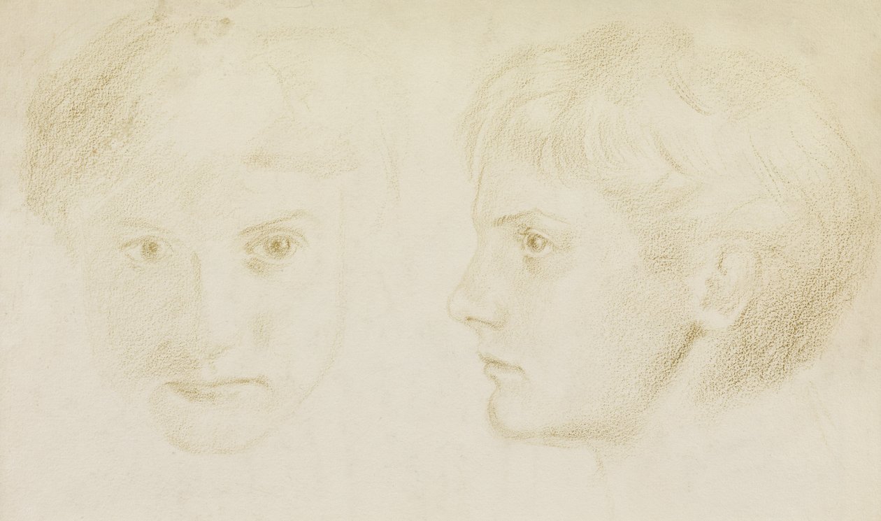 Edward Robert Hughes, 16, 1867 (liitu paperille) tekijältä Charles Fairfax Murray