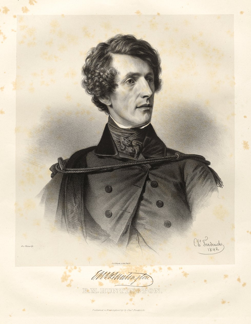 Elisha Mills Huntington tekijältä Charles Fenderich