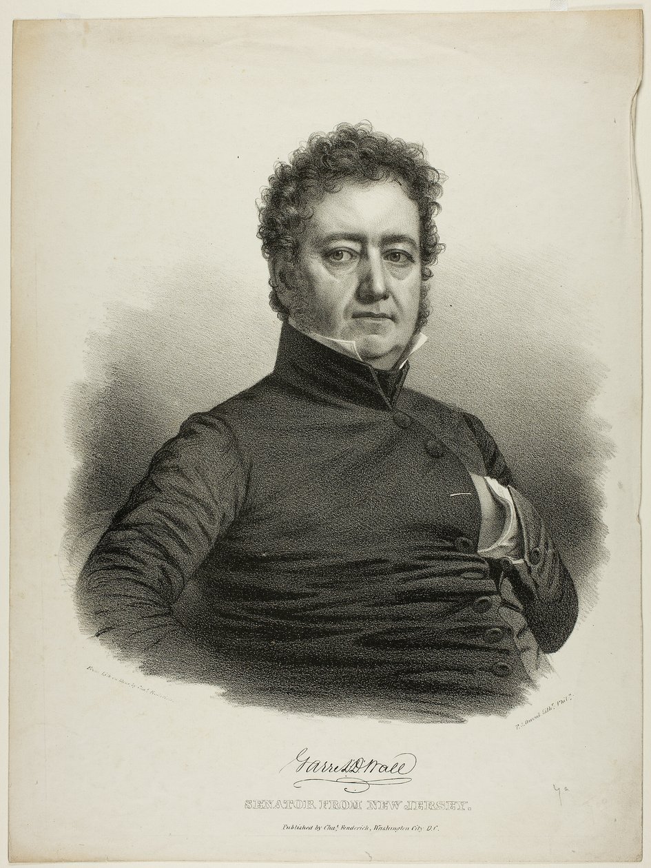 Garrett D. Wall, New Jerseyn senaattori tekijältä Charles Fenderich