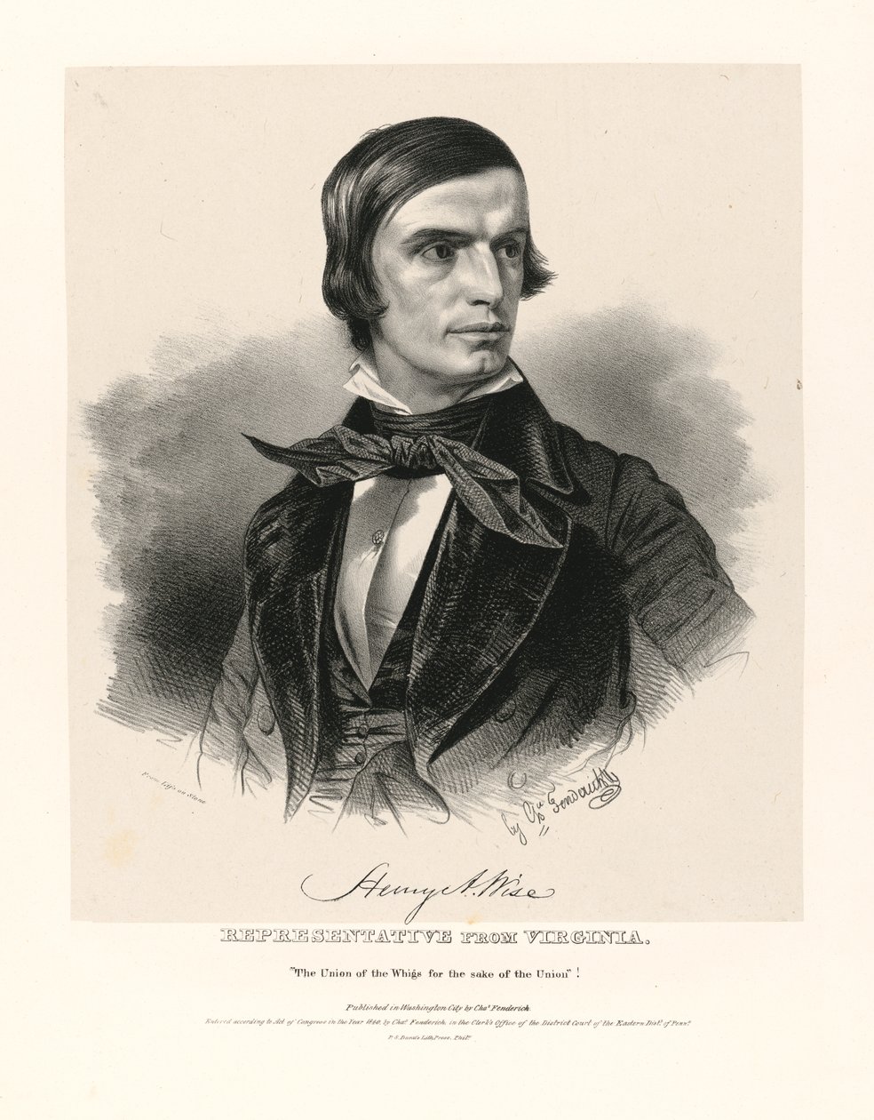 Henry Alexander Wise tekijältä Charles Fenderich