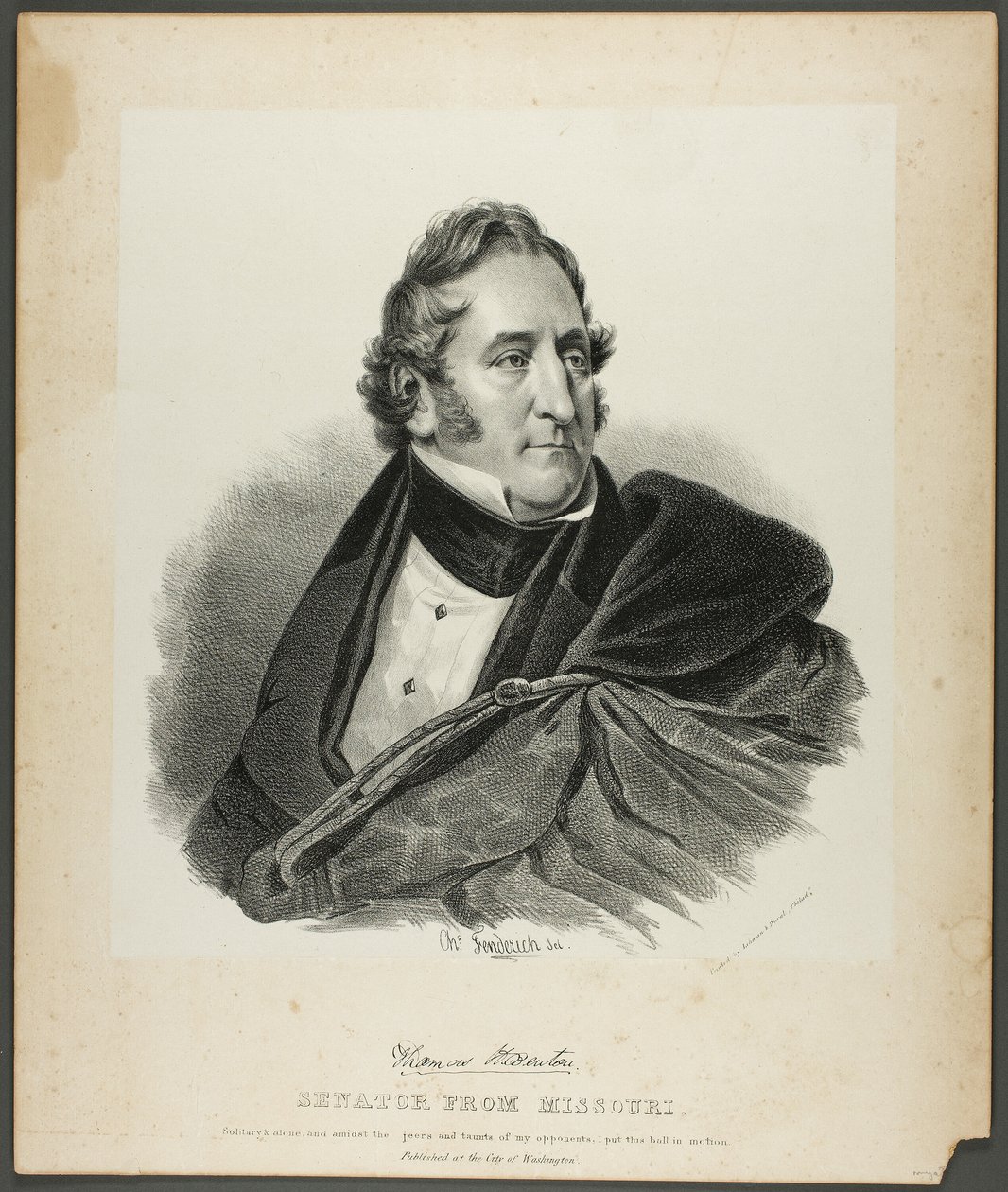 Thomas Benton, Missourin senaattori tekijältä Charles Fenderich