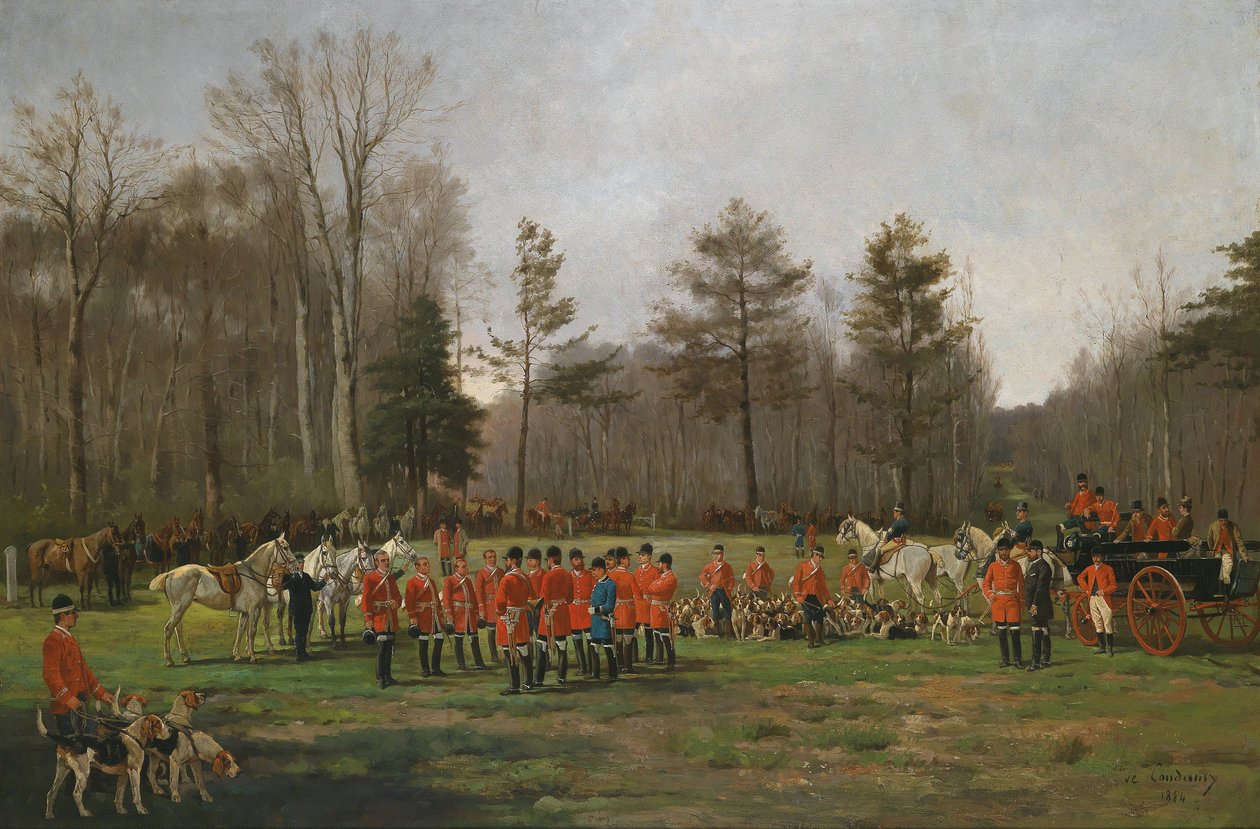 Ennen kettujahtia tekijältä Charles Fernand de Condamy