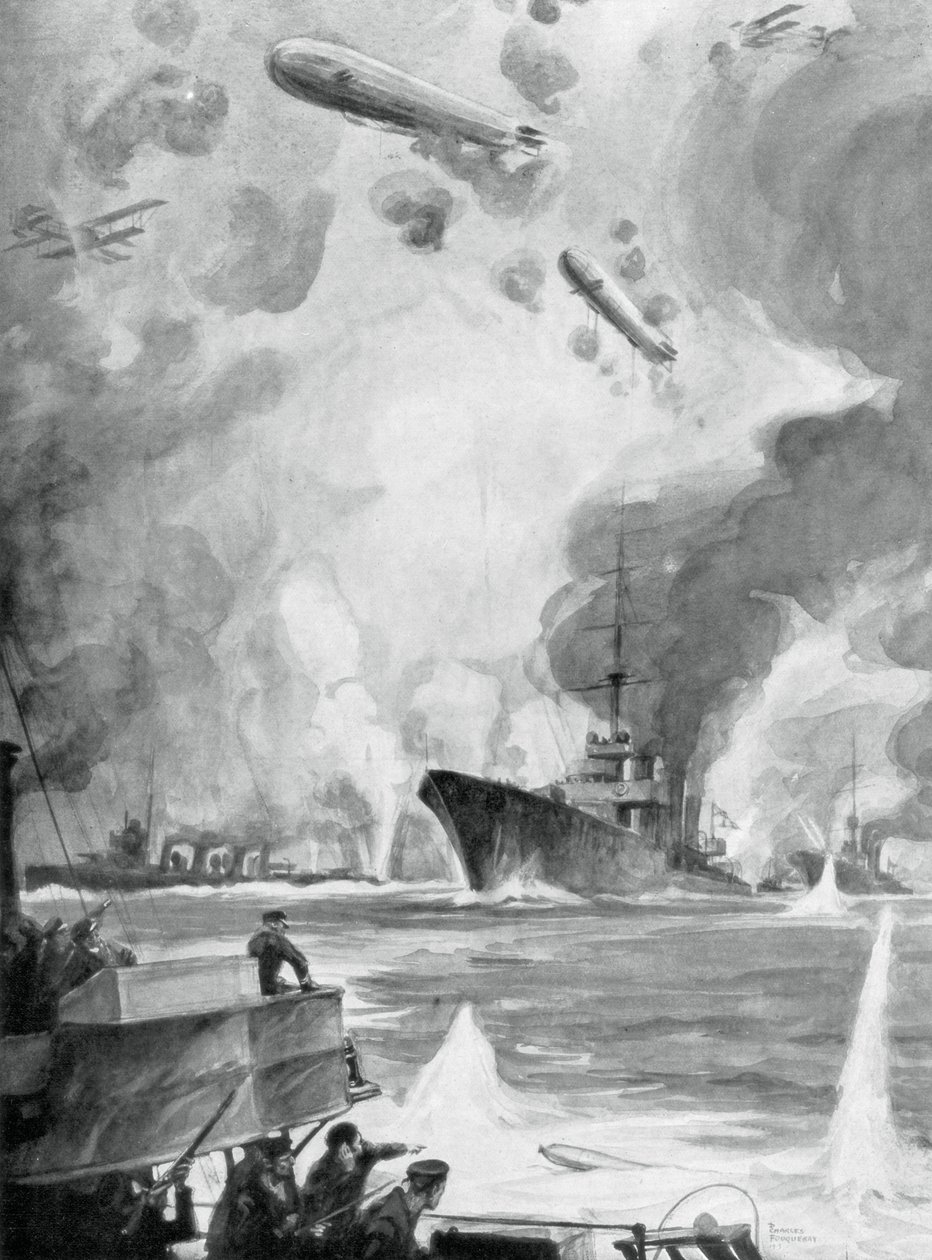 Cuxhaven Raid, 25. joulukuuta 1914, 1926. tekijältä Charles Fouqueray