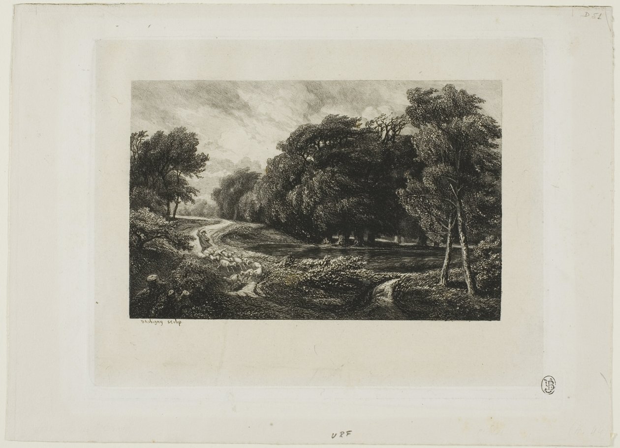 Lähestyvä myrsky tekijältä Charles Francois Daubigny