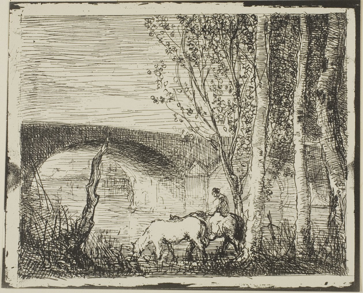 Silta tekijältä Charles Francois Daubigny