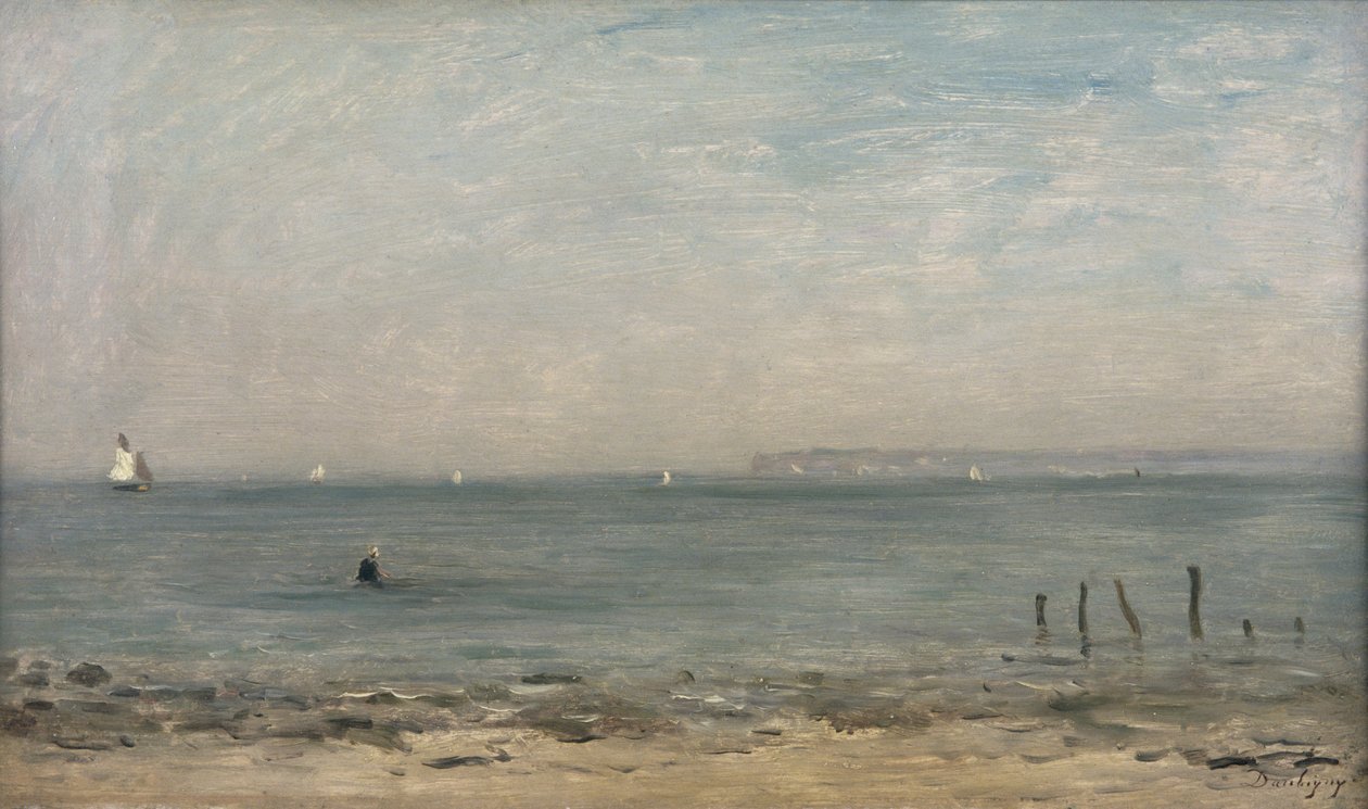 Huonekalut ja erilaiset esineet 1100- ja 1300-luvuilta tekijältä Charles Francois Daubigny