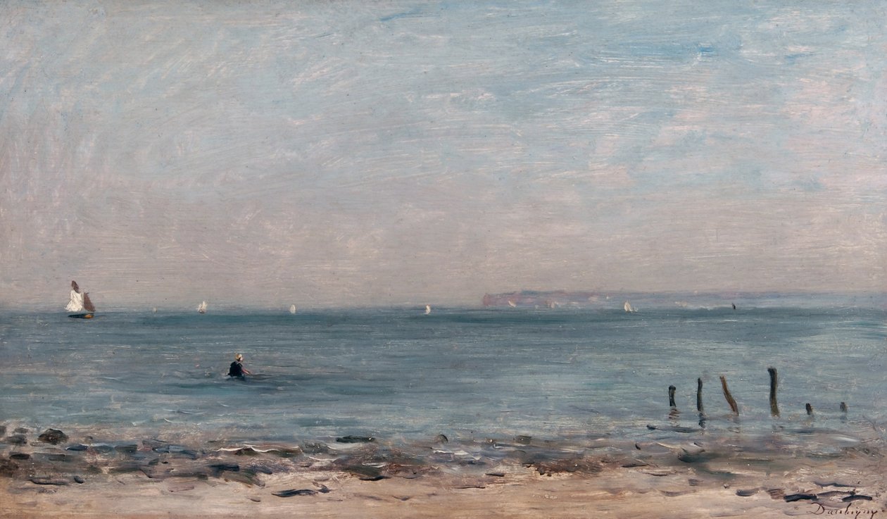 Cap Gris Nez, n. 1780 tekijältä Charles Francois Daubigny