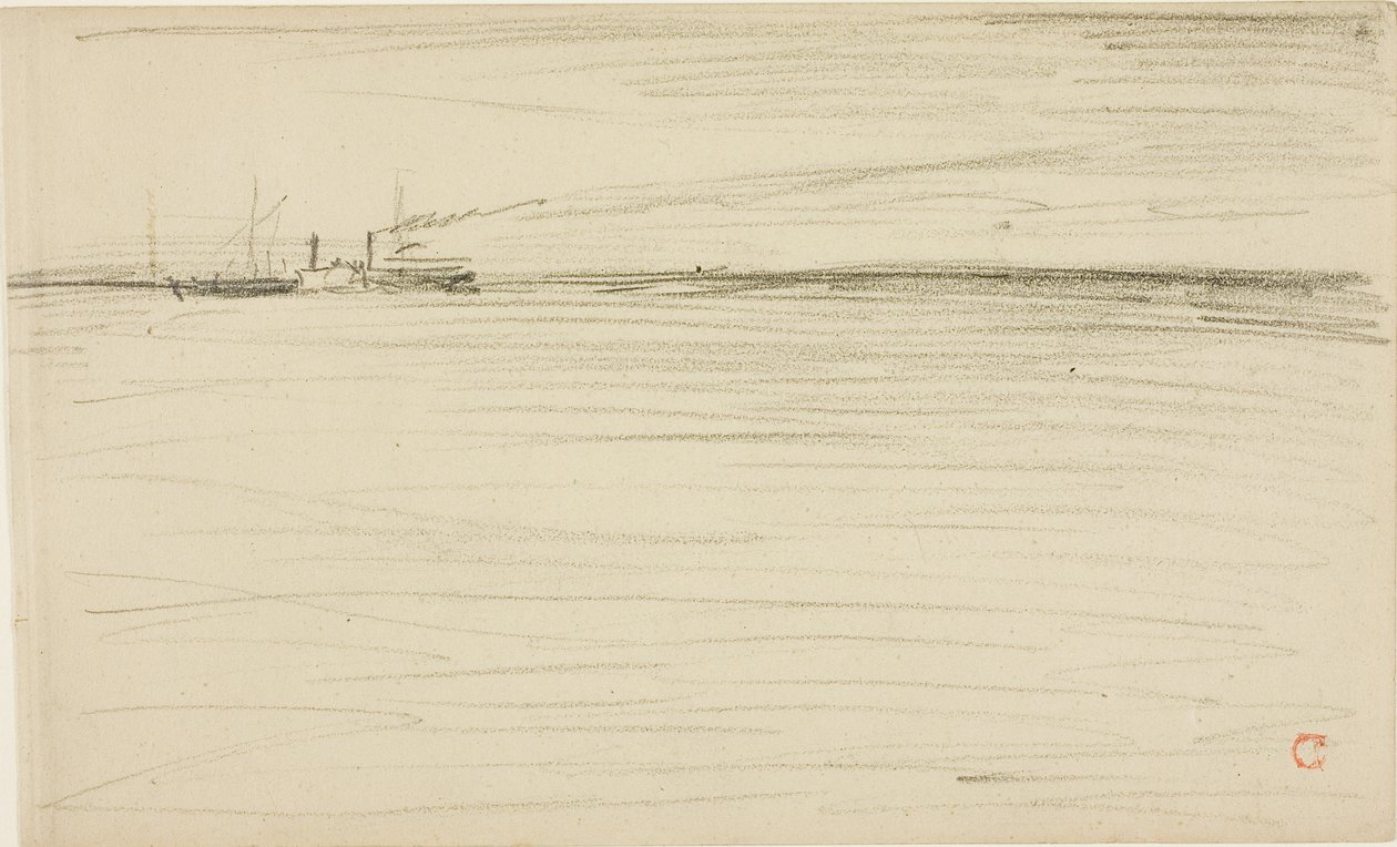 Kanavan ylittäminen tekijältä Charles Francois Daubigny