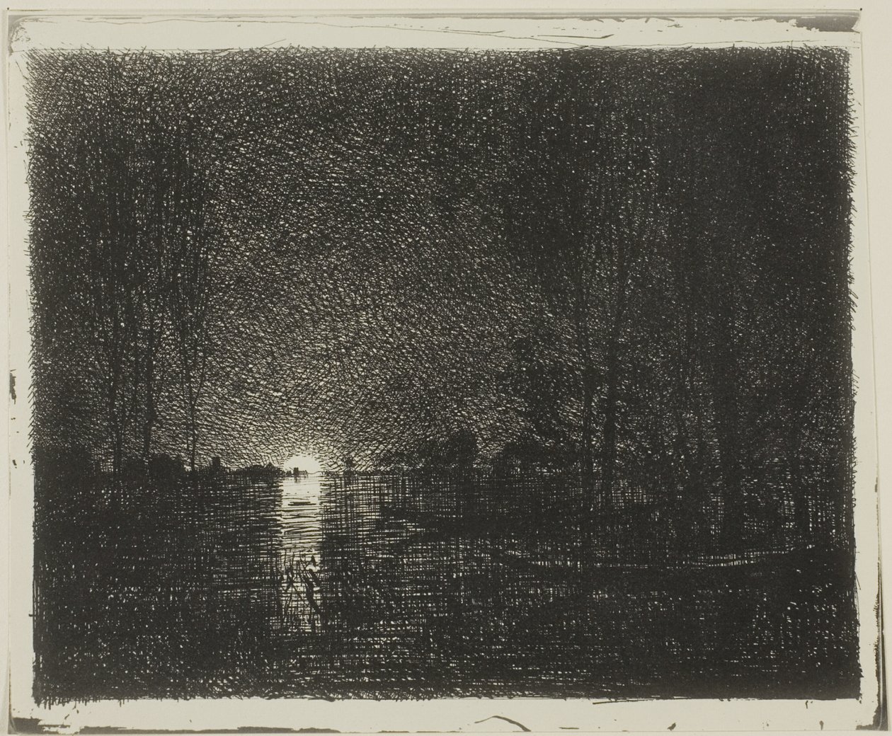 Yöefekti tekijältä Charles Francois Daubigny