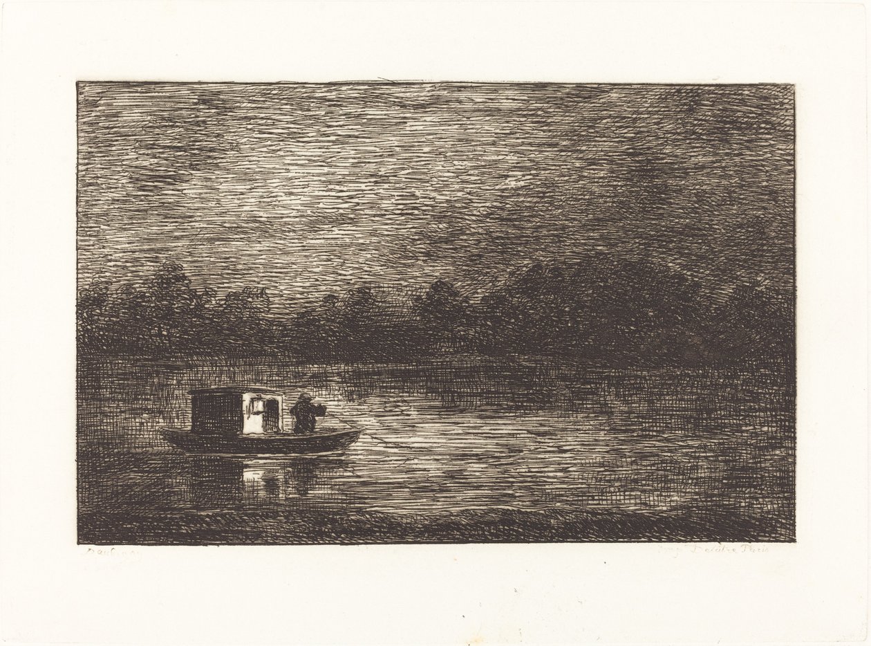 Viatge nocturn, 2a placa (Viatge nocturn) finlandès tekijältä Charles Francois Daubigny