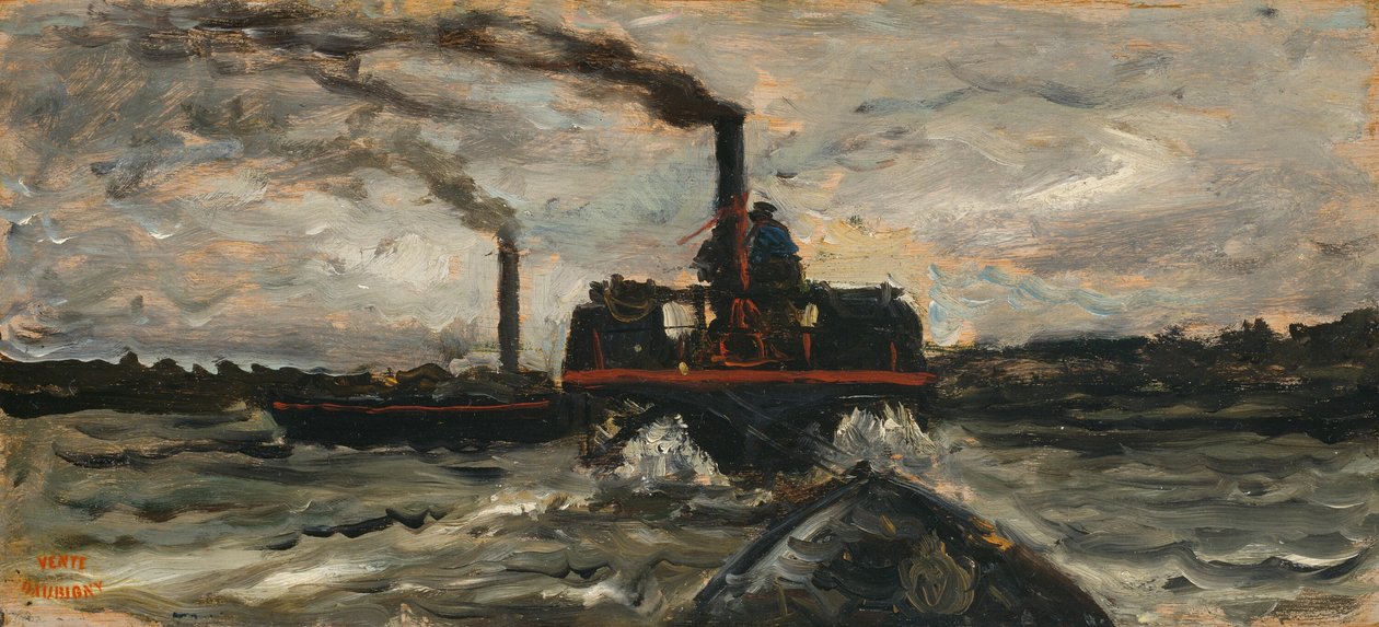 Jokivene tekijältä Charles Francois Daubigny