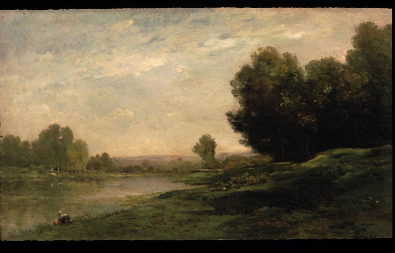 Oisejoen rannat tekijältä Charles Francois Daubigny
