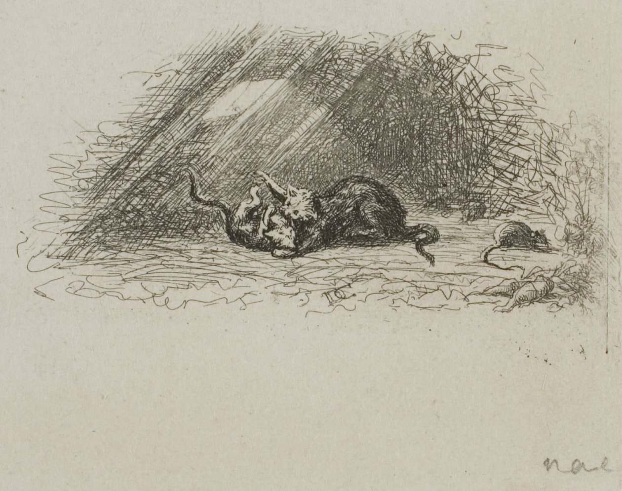 Libanonin setri tekijältä Charles Francois Daubigny