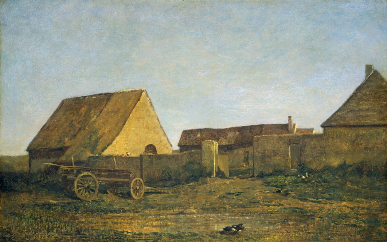 La granja finlandesa tekijältä Charles Francois Daubigny