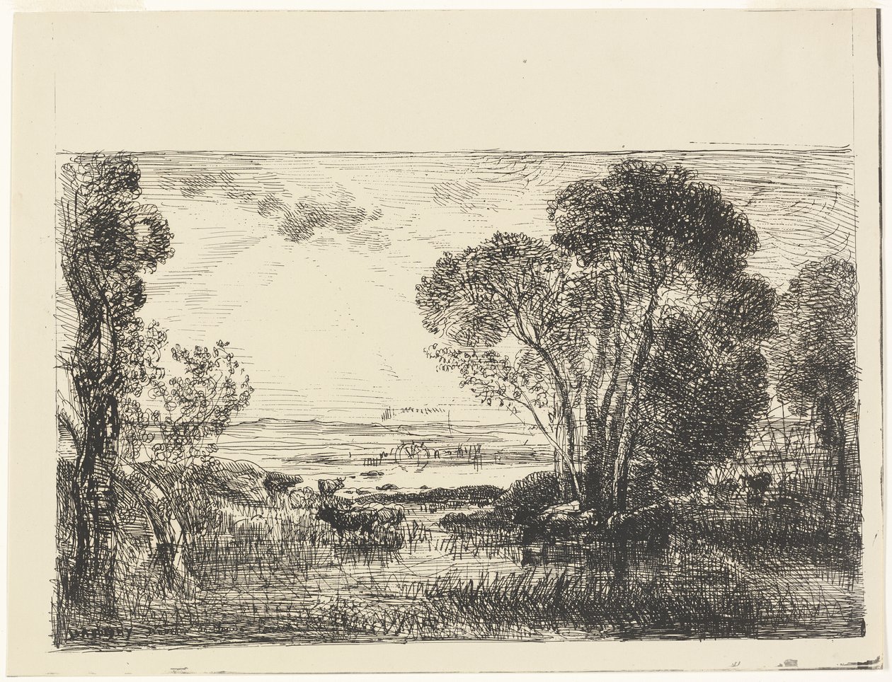 Hydraulinen kone tekijältä Charles Francois Daubigny