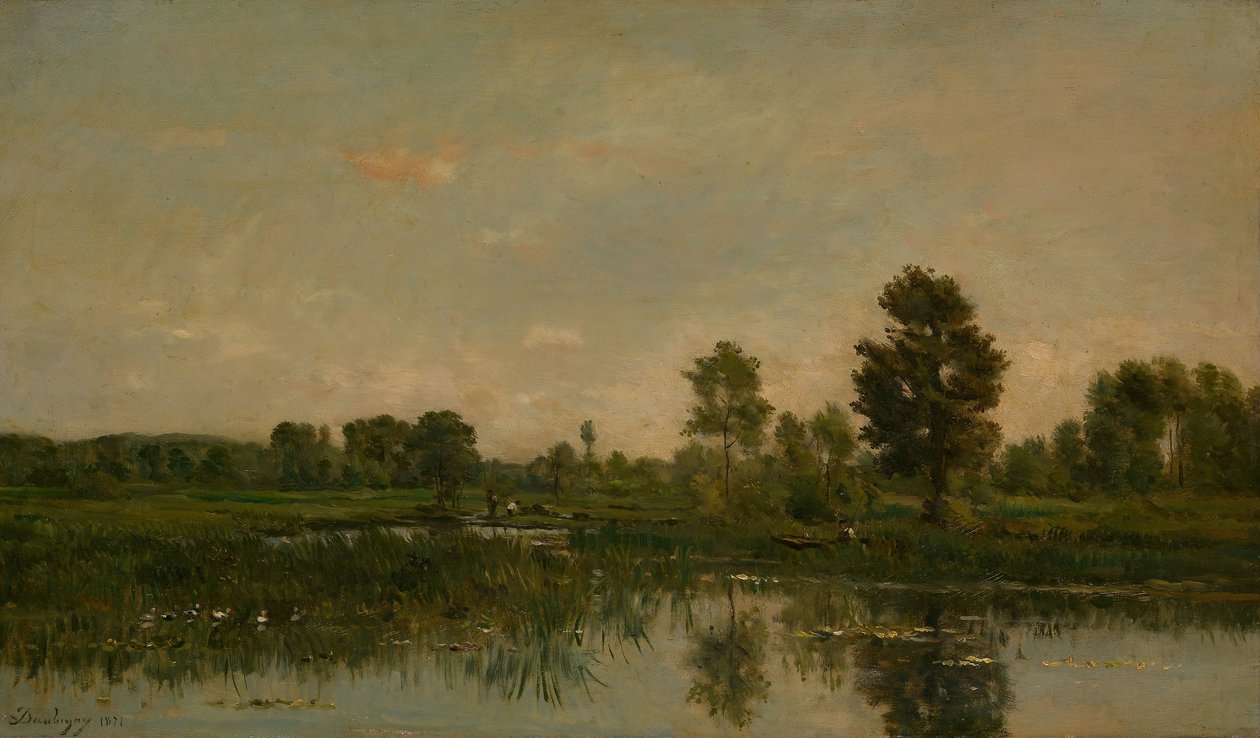 Suo, 1871 tekijältä Charles Francois Daubigny
