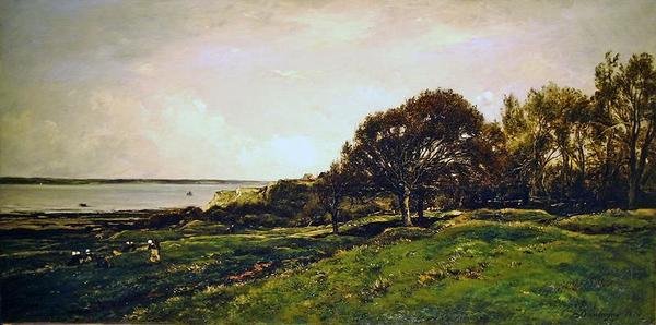 Pre des Graves Villervillessä tekijältä Charles Francois Daubigny