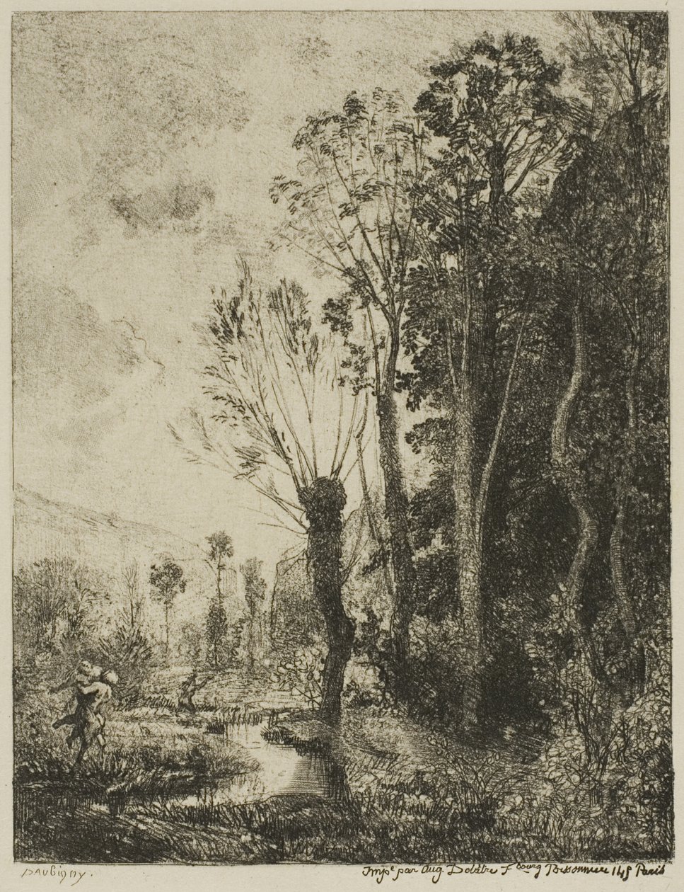 Satyr tekijältä Charles Francois Daubigny