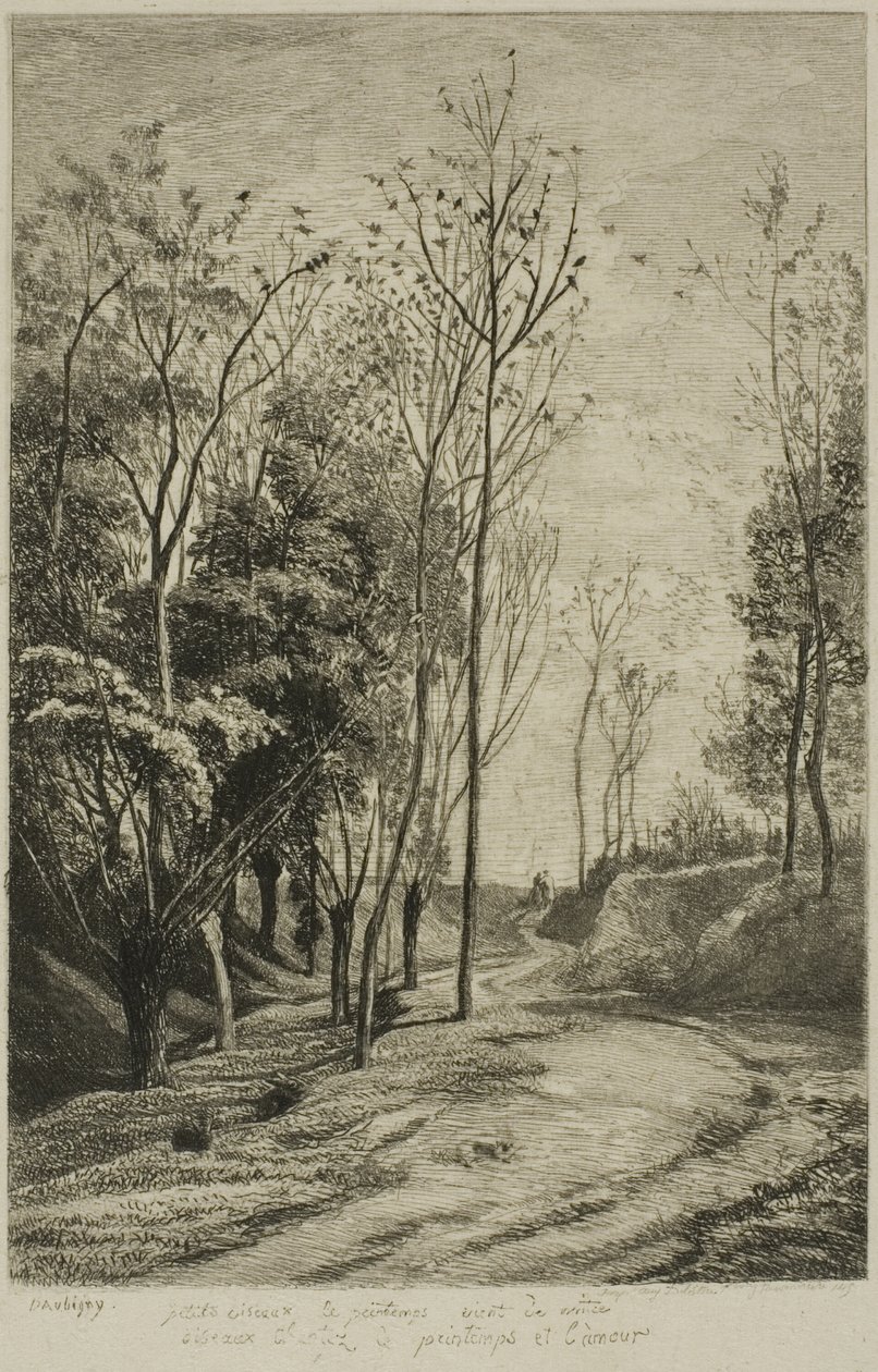 Pienet linnut tekijältä Charles Francois Daubigny