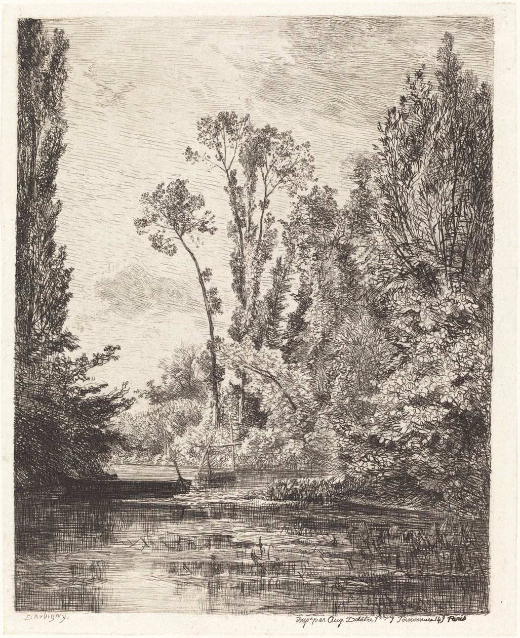 Neitsytsaaret Bezonsissa tekijältä Charles Francois Daubigny