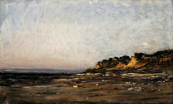 Villerville, Normandia tekijältä Charles Francois Daubigny