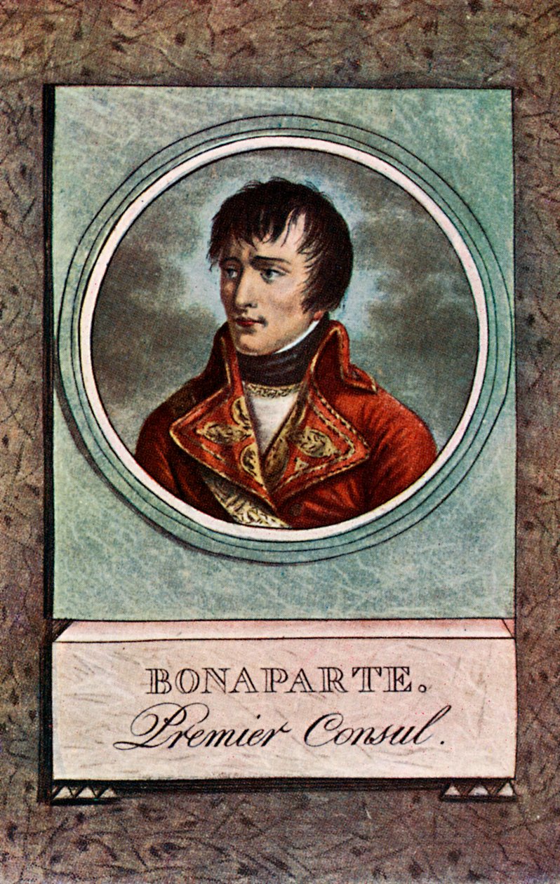 Ensimmäinen konsuli, c1803, c1920 tekijältä Charles Francois Gabriel Levachez