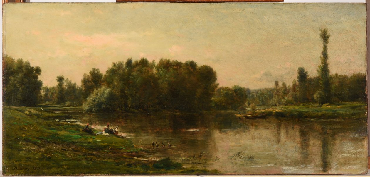 Oise-joen rannat tekijältä Charles Francois Daubigny