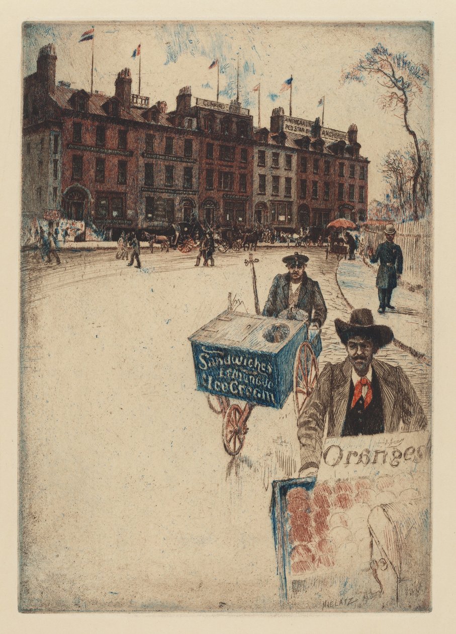 Bowling Green, 1910. tekijältä Charles Frederick William Mielatz