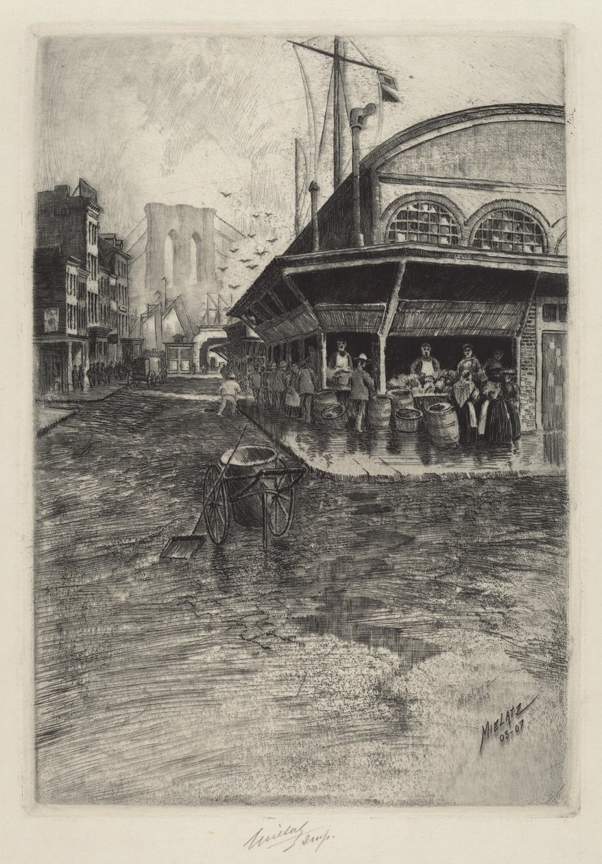 Catherine Market, 19031907. tekijältä Charles Frederick William Mielatz