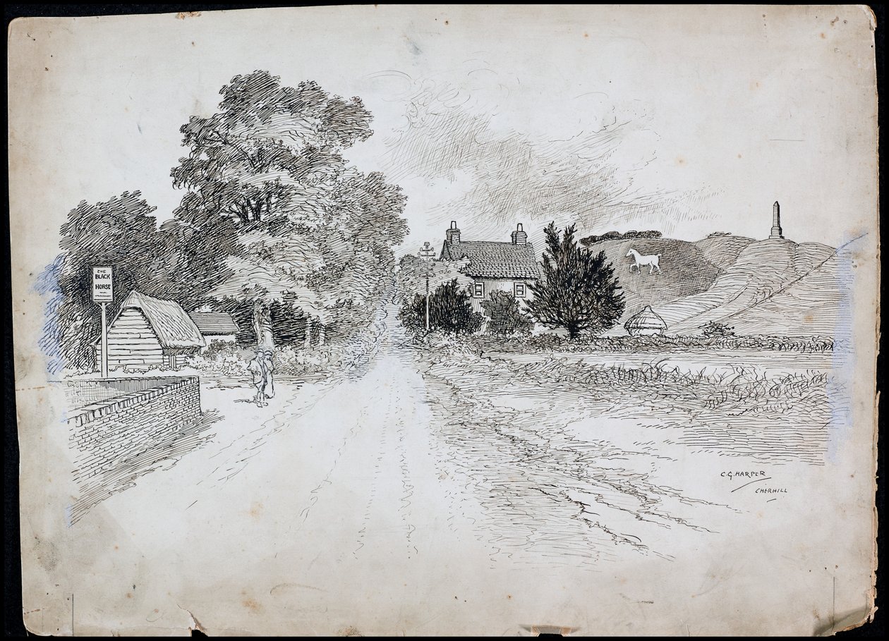 Cherhill, Wiltshire, 1892-1933 tekijältä Charles George Harper