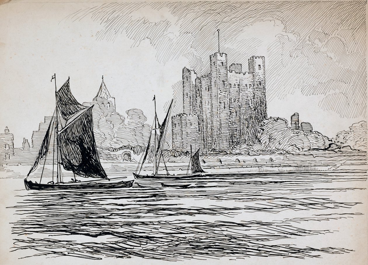Rochesterin linna, Kent, 1892-1933 tekijältä Charles George Harper