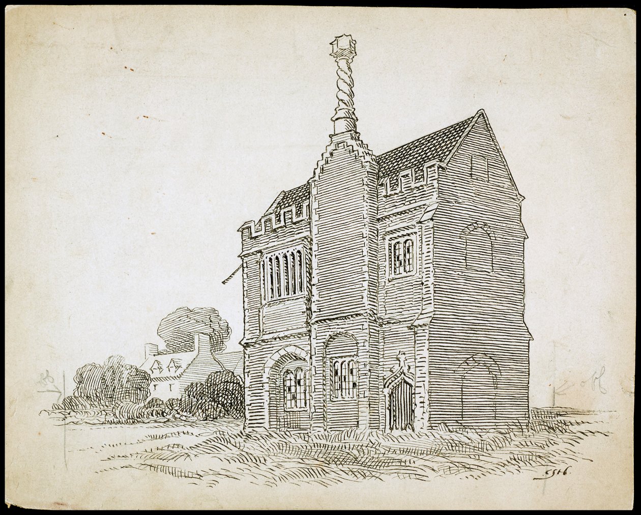 Warden Abbey, Old Warden, Central Bedfordshire tekijältä Charles George Harper