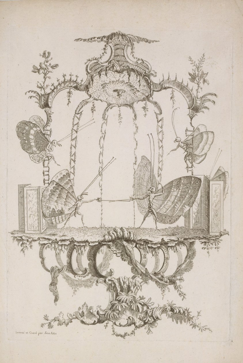 Kaksintaistelu Kaksintaistelu, Saint Aubinin esseestä ihmisperhosista, n. 1756-60. tekijältä Charles Germain de Saint Aubin