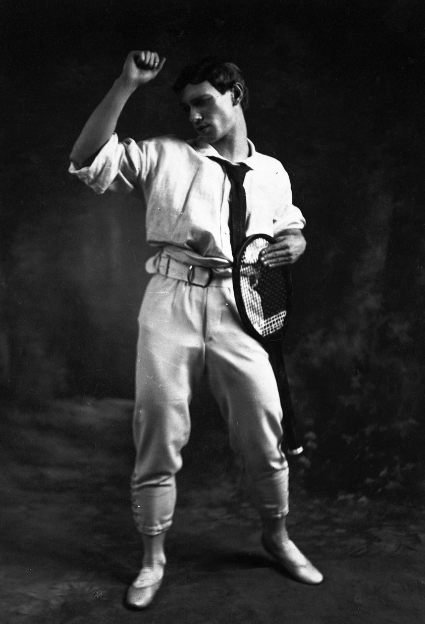 Vaslav Nijinsky Claude Debussyn Ballet Jeux -elokuvassa tekijältä Charles Gerschel