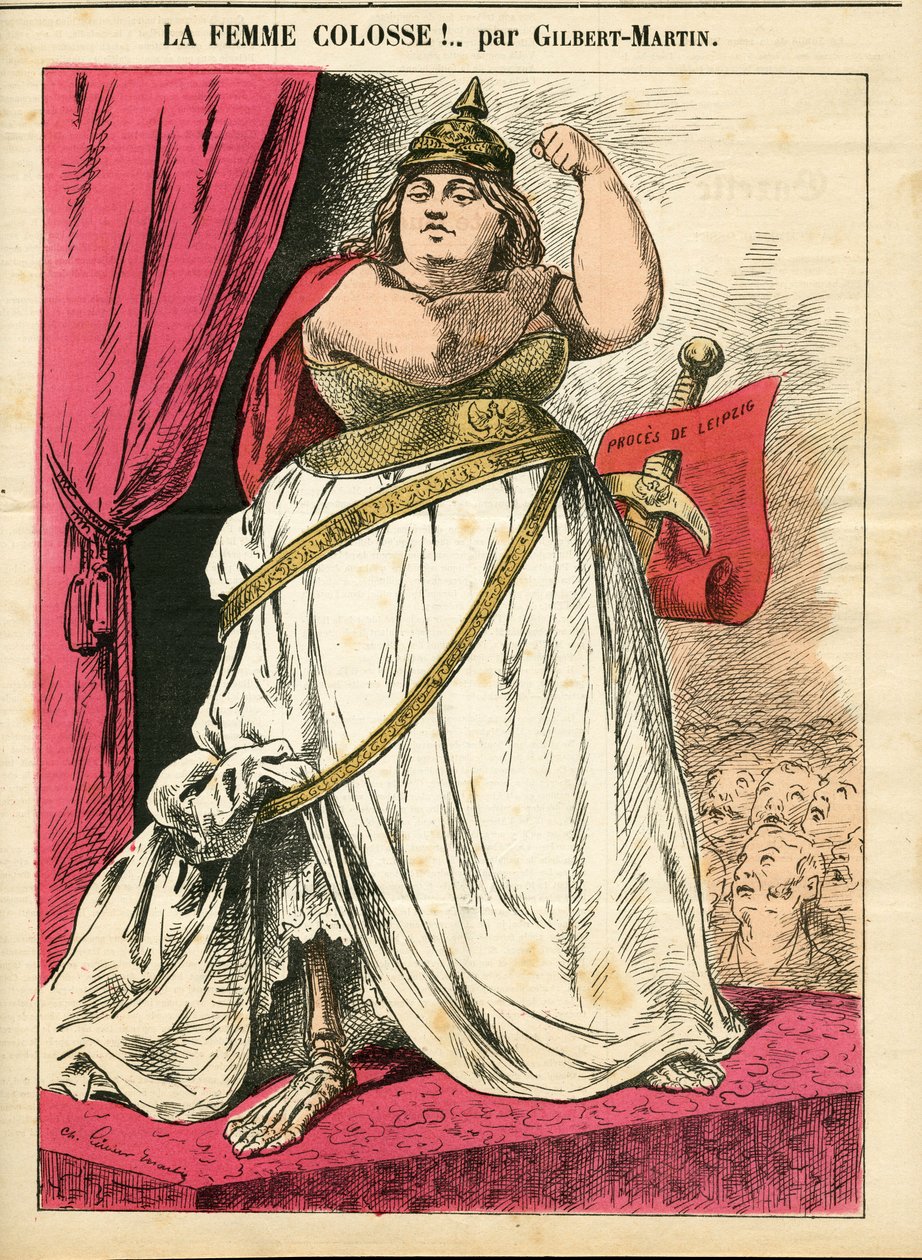 Kansi "" Le Don Quijote"", numero 679, Satirique en Colors tekijältä Charles Gilbert Martin