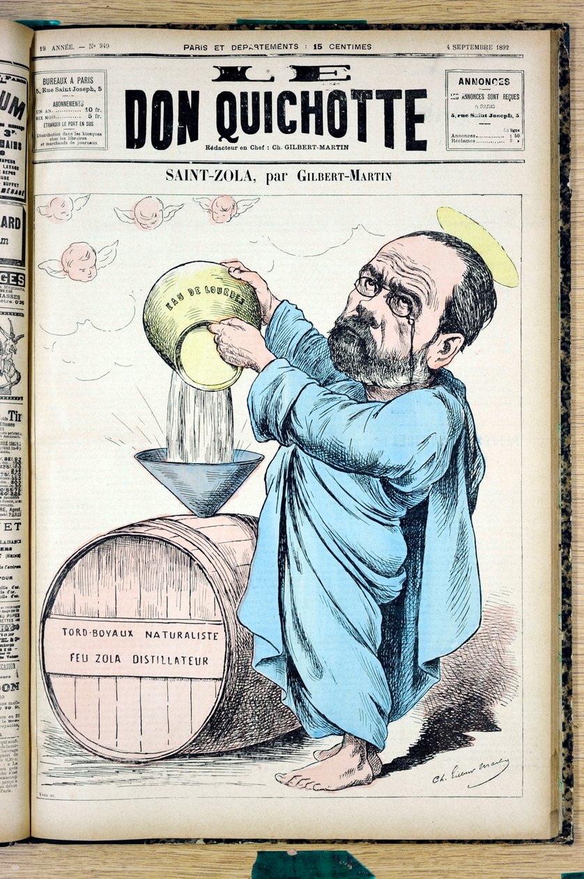 Kansi "" Le Don Quijote"", numero 949, Satirique en Colors tekijältä Charles Gilbert Martin