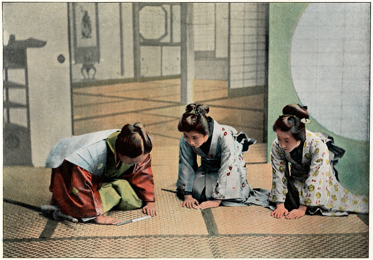 Seremonia Japanissa, vuonna 1890 tekijältä Charles Gillot