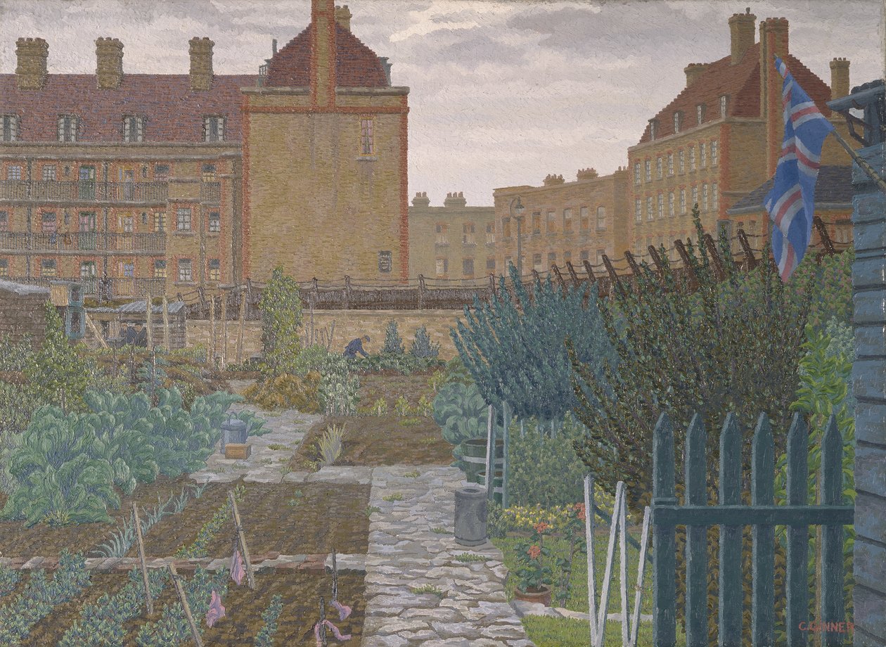 Bethnalin viheralue tekijältä Charles Ginner