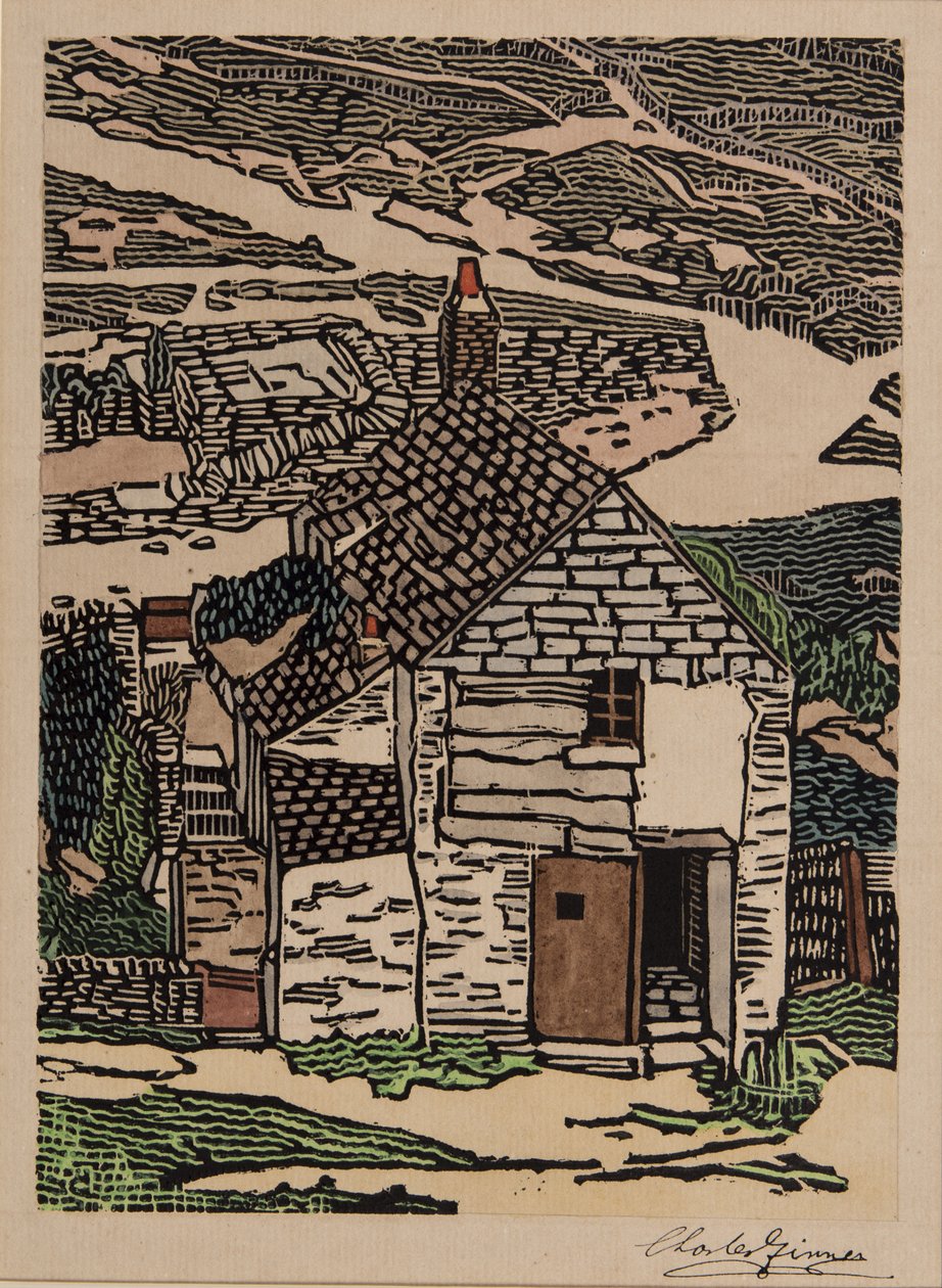 Cornish -mökki tekijältä Charles Ginner