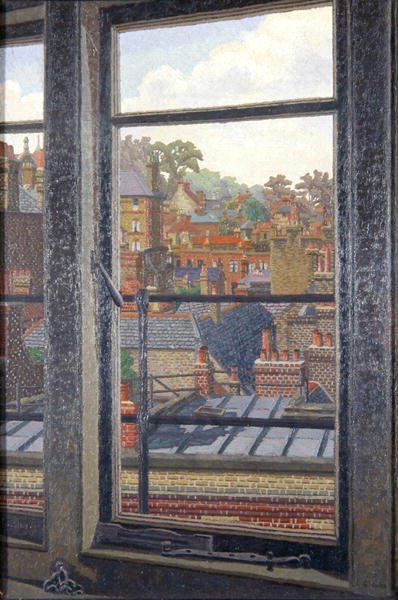 Katot (öljy kankaalle) tekijältä Charles Ginner