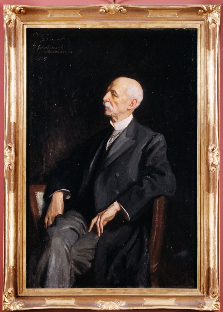 Manuel Patricio Rodriguez Garcia istuu nojatuolissa tekijältä Charles Goldsborough Anderson
