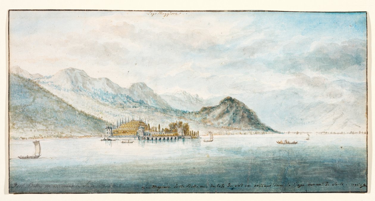 Isola Bella Maggiore-järvellä, Italiassa tekijältä Charles Gore