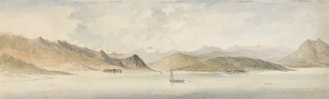 Lago Maggiore ja Borromean saaret tekijältä Charles Gore