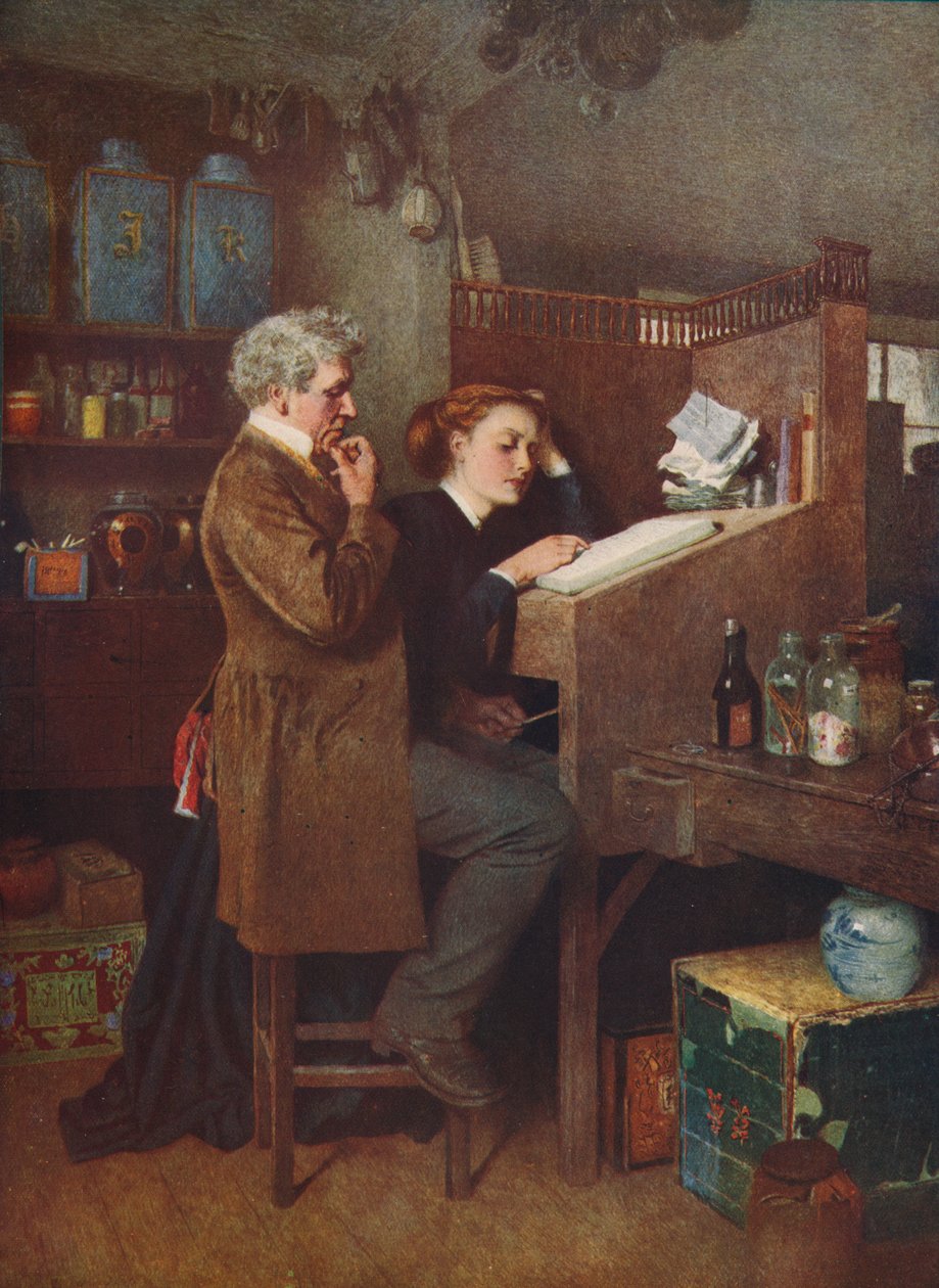 Jossain jotain vialla, c1850 tekijältä Charles Green