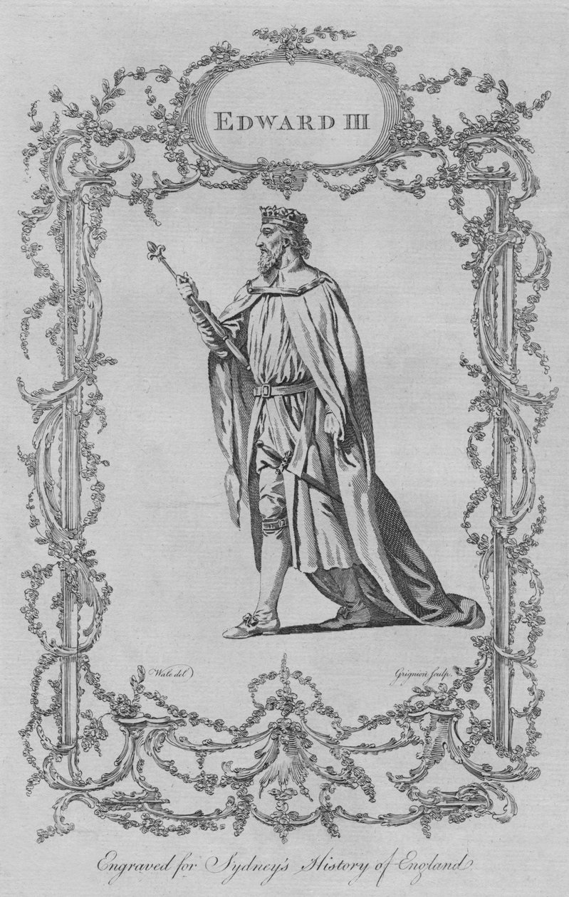 Edward III, 1773. tekijältä Charles Grignion