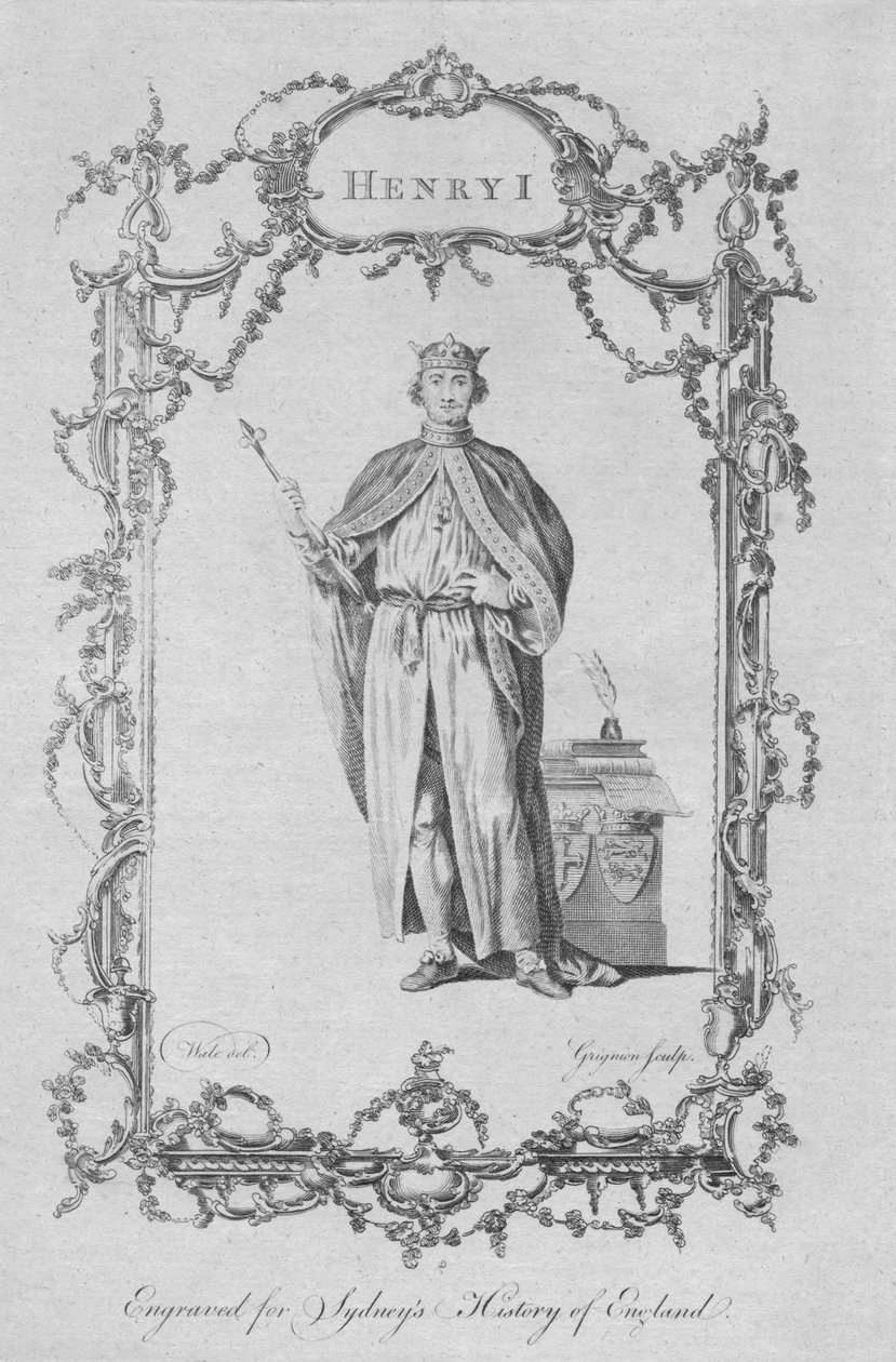 Henrik I, 1773. tekijältä Charles Grignion