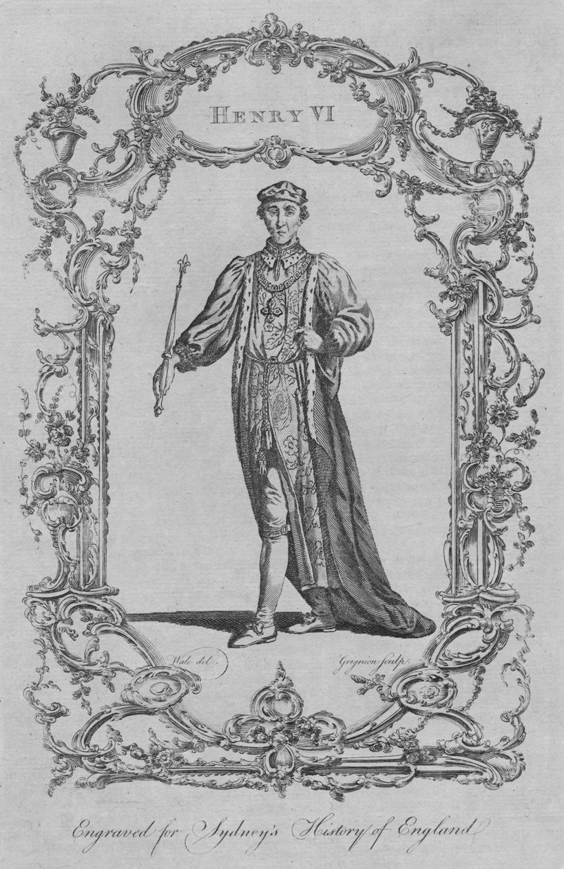 Henrik VI, 1773 tekijältä Charles Grignion