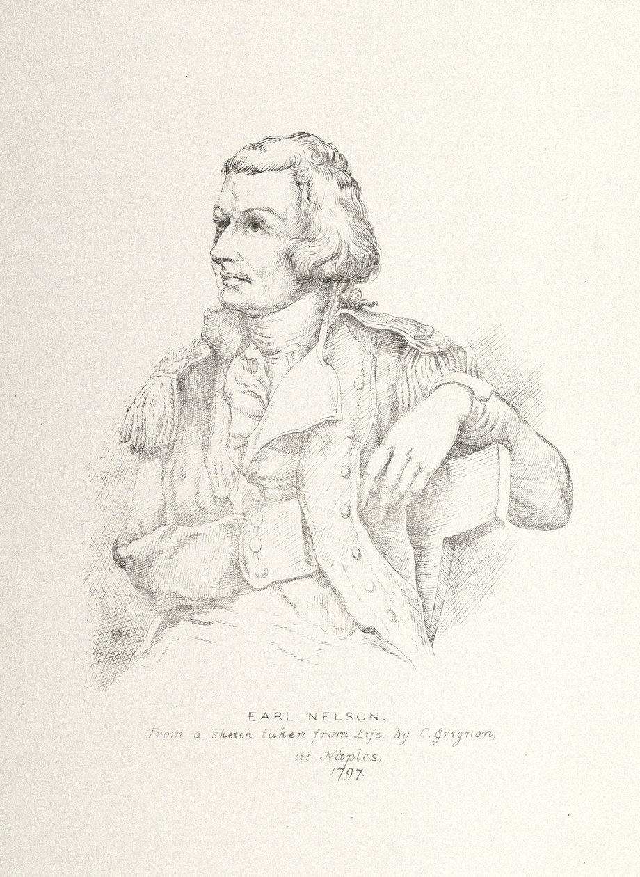 Horatio Nelson (1758-1805) (etsaus) tekijältä Charles Grignion