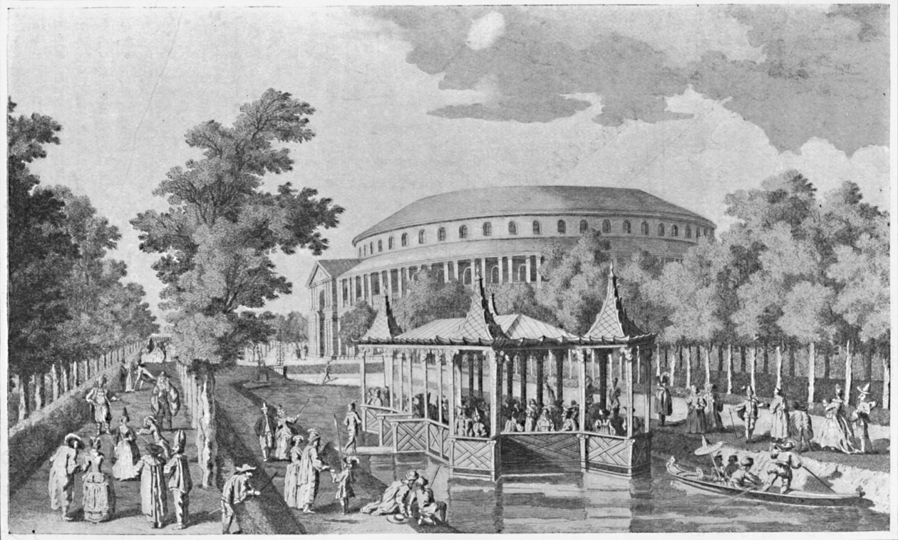 Ranelagh vuonna 1752, Canalettin jälkeen, c1750, 1904 tekijältä Charles Grignion