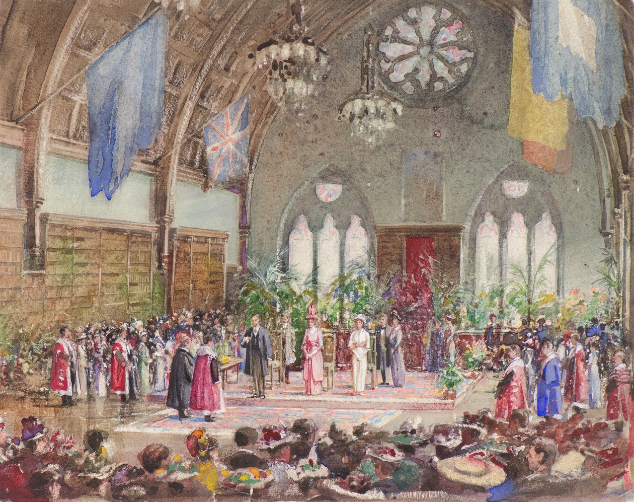 Kuninkaallinen vierailu Dundeessa tekijältä Charles Gustav Louis Phillips